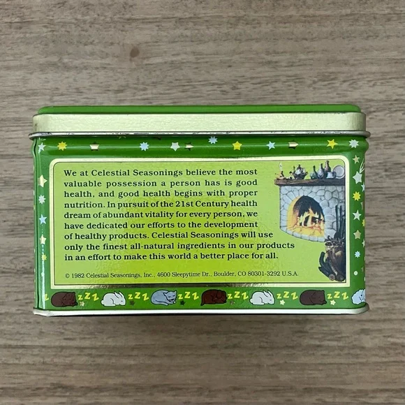 1982 Celestial Seasonings Tin - Picture 3 of 7